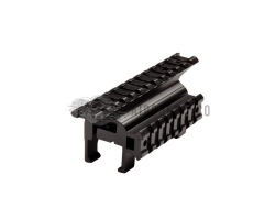 Rail haut double pour MP5 / G3 - Accessoire sportif performant