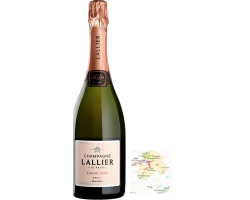 Lallier Grand Rosé Magnum Champagne 150cl - Un rosé effervescent d'exception