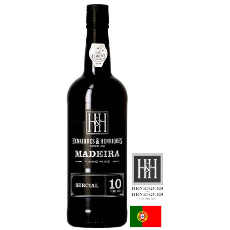Sercial 10 ans Henriques & Henriques - Vin de Madère 75cl 20°