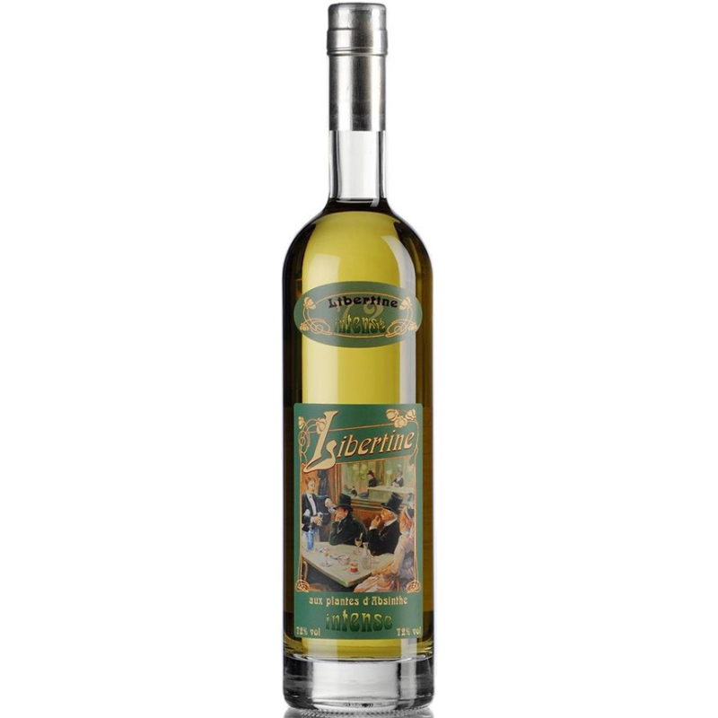 Libertine Intense Absinthe 70 cl - 72° - Un Spiritueux d'Exception