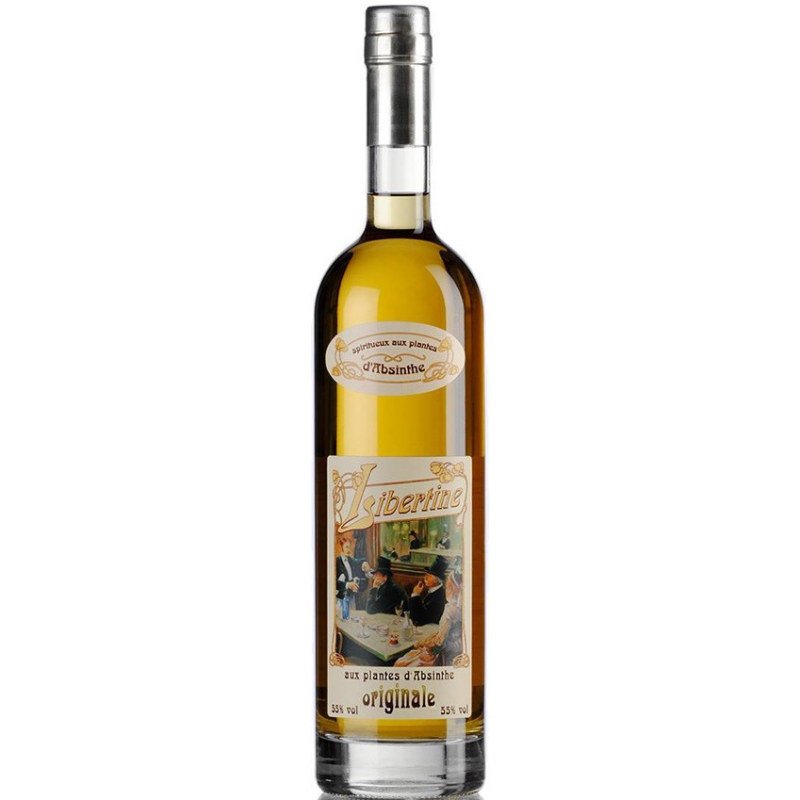 Libertine originale absinthe 70 cl 55° - Spiritueux haut de gamme