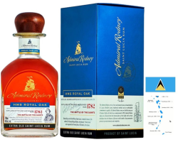 Admiral Rodney HSM Royal Oak - Rhum Sainte Lucie 70 cl 40°