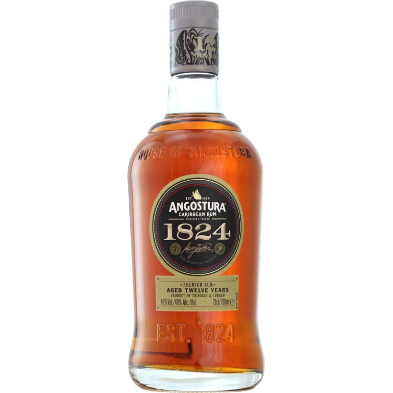 Rhum Angostura 1824 12 ans - 70cl, 40° | Boissons de qualité