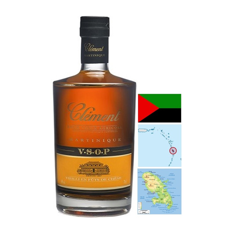 CLEMENT VSOP Rhum Agricole Martinique - 70 cl - 40°