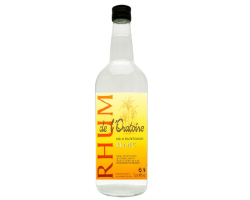 Rhum Blanc ORATOIRE DOM TOM 100 cl 40° - Elaboré à partir de Mélasse