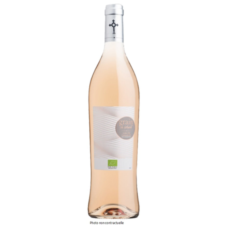 Camargue IGP grain de sable rosé bio 75 cl - Un vin d'exception