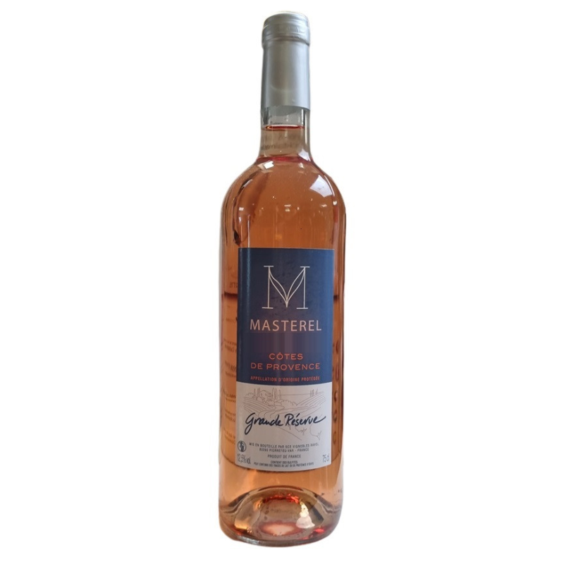 Côtes de Provence AOC Masterel Rosé Grande Réserve 75 cl - Vin Haut de Gamme