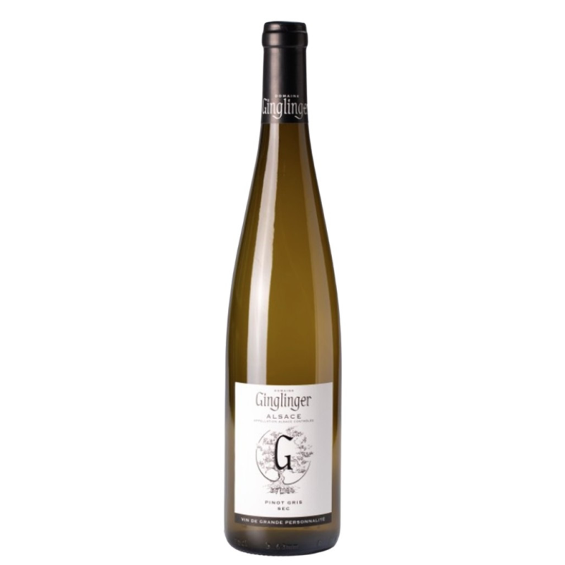 Pinot Gris sec bio Domaine Ginglinger 2024 - Vin blanc d'Alsace