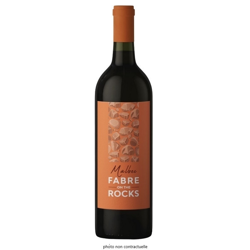 MALBEC FABRE ON THE ROCKS HAUT MEDOC AOC 2021 - Vin Rouge Haut de Gamme