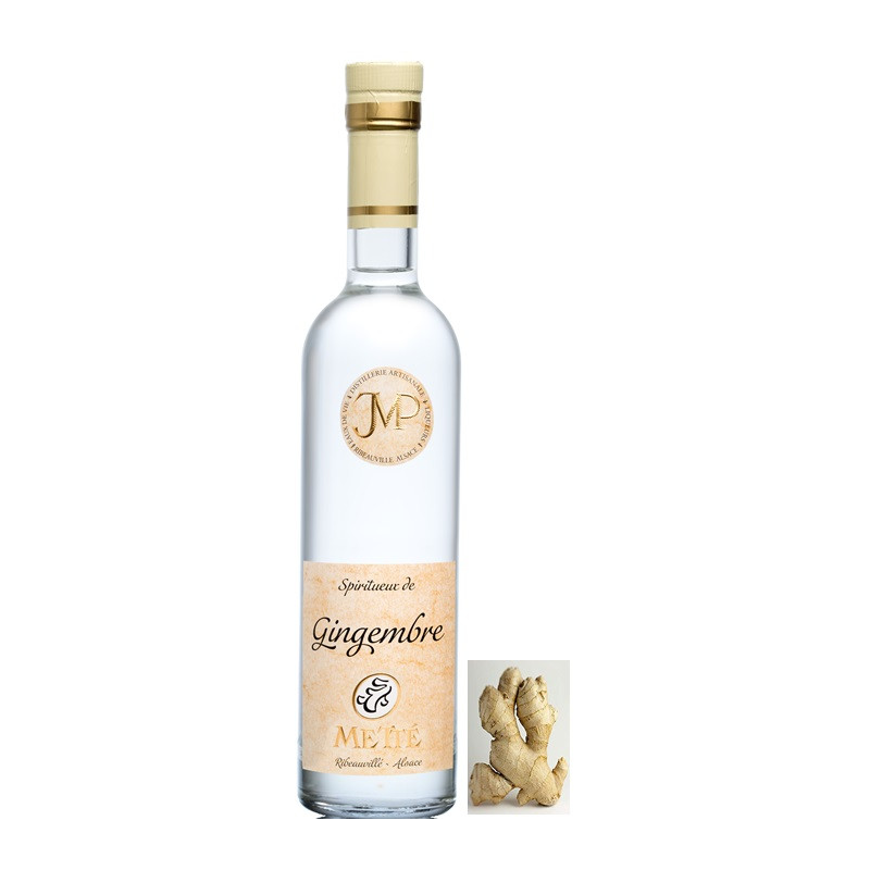 Gingembre Mette eau de vie Alsace 35 cl - Une expérience gustative unique