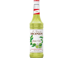 Sirop de citron vert Monin - 70 cl | Boissons écologiques