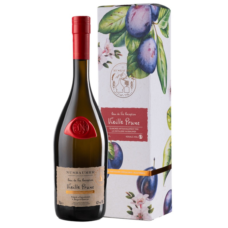 VIEILLE PRUNE RENAISSANCE NUSBAUMER 70 CL 42° - Eau de Vie de Luxe