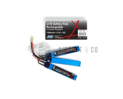 Batterie LiFe 9.9 V 1400 mAh 20C - Performances Optimisées