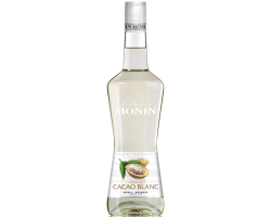 Crème cacao blanc Monin 70cl 20° - Liqueur gourmande