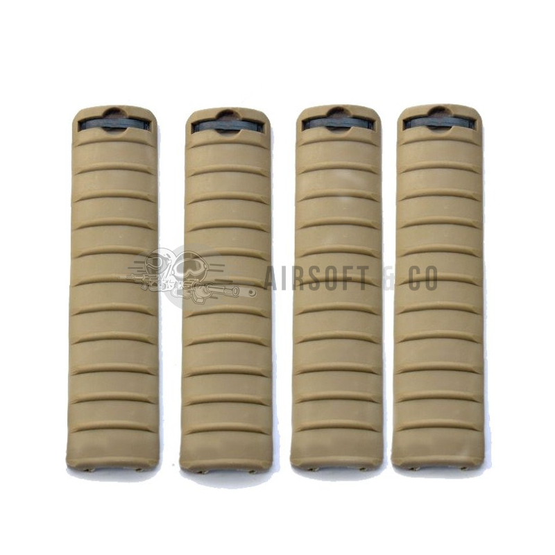 Set de 4 couvre-rails - Protection Sportive Haut de Gamme