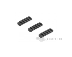 VFC kit 3 rails M-Lock (5 slots) - Équipement Sportif