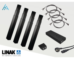 Système de réglage en hauteur 4 vérins Linak DL17 - Performance et Robustesse