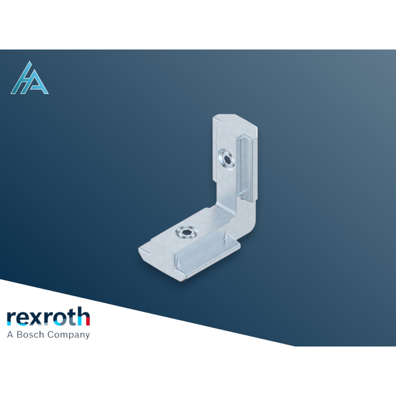 Équerre interne 8/10 R Bosch Rexroth - Assemblage facile et rapide