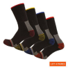 Chaussettes de travail résistantes Elios LMA - Lot de 4