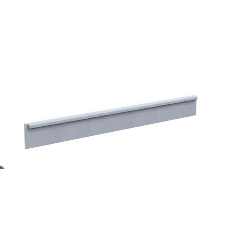 Soubassement béton - Plaque demi chaperon durable
