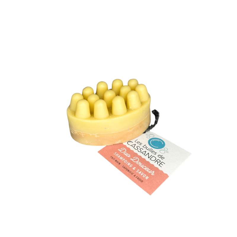 Savon Duo Douceur corps et cheveux - Savon artisanal naturel
