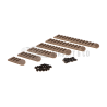 Set rails M-Lock / Keymod - Équipement sportif de haute qualité
