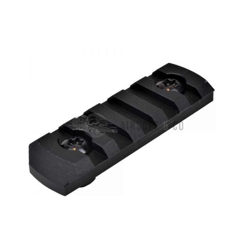 Rail M-LOK - 5 slots (65 mm) | Équipement Sportif Haut de Gamme