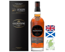 Glengoyne 21 ans single malt whisky - Highlands 70cl 43º