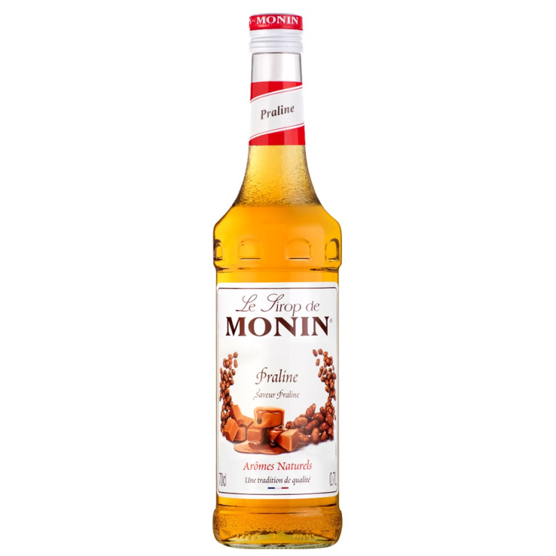 Sirop praline Monin 70 cl - Saveur riche et gourmande