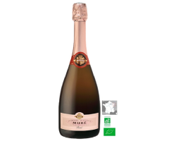 Crémant mûre rosé brut Alsace AOC 75 cl | Vin effervescent haut de gamme