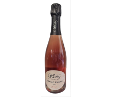 Crémant Welty rosé Alsace bio AOP 75 cl - Vin effervescent haut de gamme