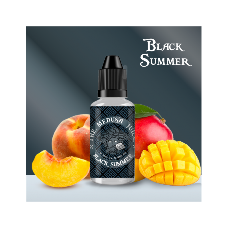 Arôme Concentré Black Summer - Medusa 30ml | Vaping Haut de Gamme