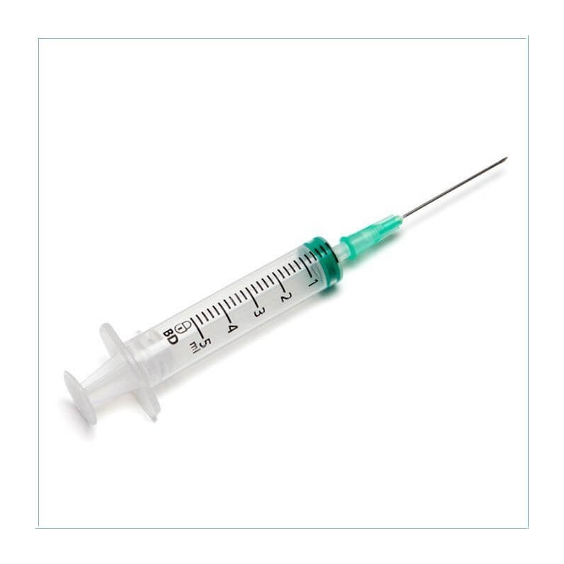 Seringue stérile avec aiguille 5ml - Précision pour vos arômes