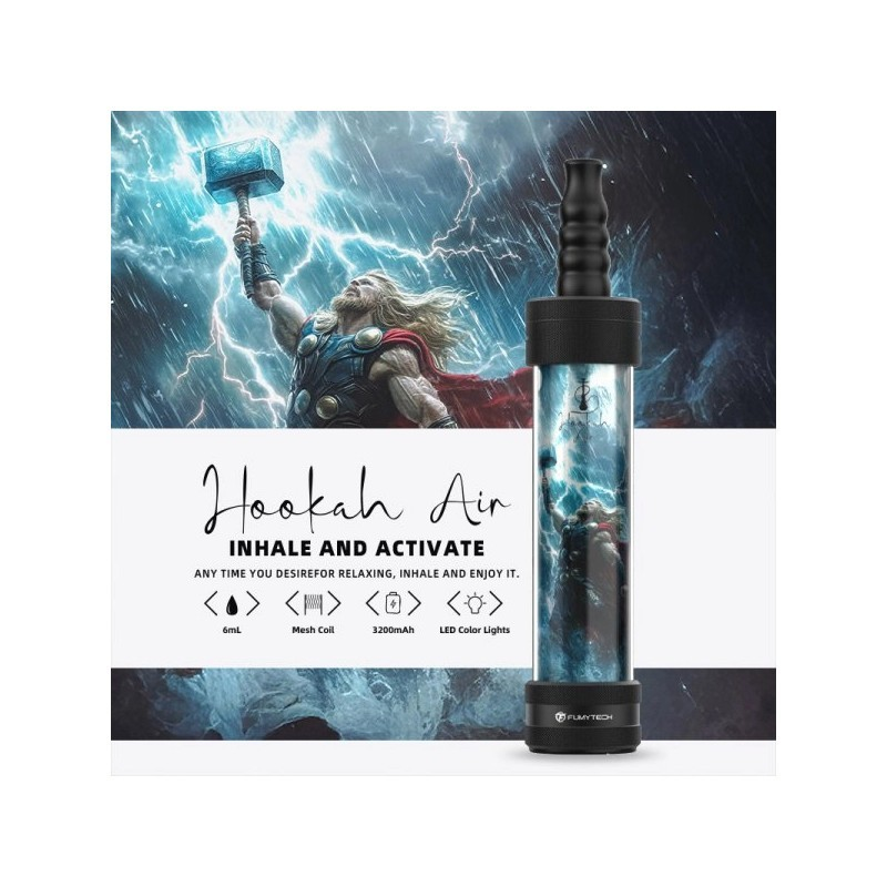 E-Chicha Portable Hookah Air - Fumytech - Thunder God