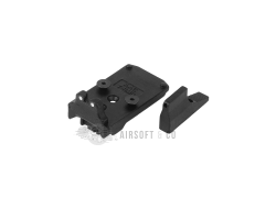 AAC AAP01 Steel RMR Adapter and Front Sight - Accessoire de tir haut de gamme