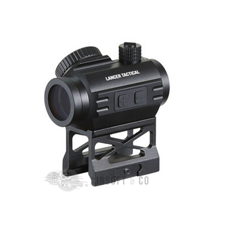 LANCER TACTICAL point rouge avec réhausse - Équipement Sportif Haut de Gamme