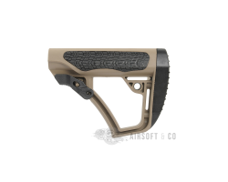 Double Bell DD Style AR-15 Stock (FDE) - Équipement Sportif Haut de Gamme