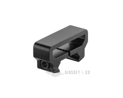 BO MANUFACTURE attache-sangle linéaire Picatinny (Black) - Équipement Sportif