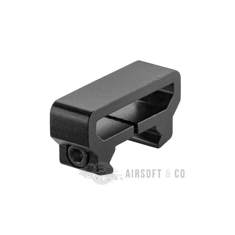 BO MANUFACTURE attache-sangle linéaire Picatinny (Black) - Équipement Sportif
