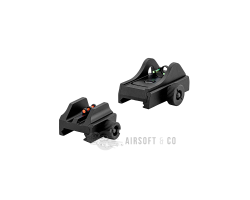 BO / FABARM Metal Rear & Front Sight - Visée de Précision | Équipement Sportif
