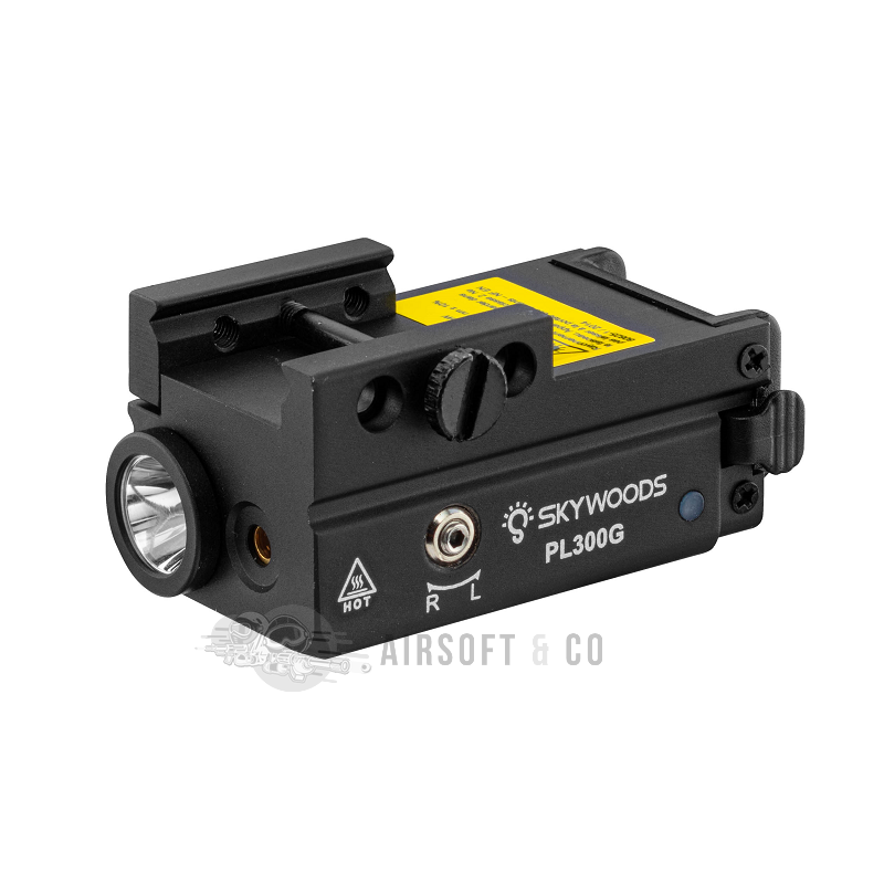 SKYWOODS L53980 - Lampe tactique 300 lumens