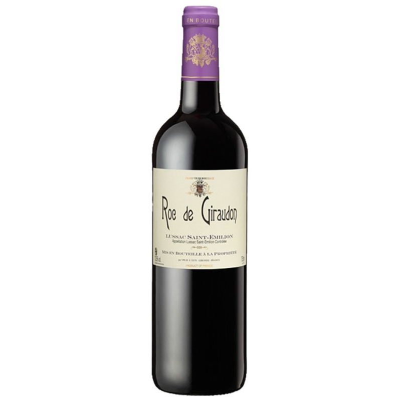 Roc de Giraudon 2021 Lussac Saint Emilion AOC - Vin Rouge Haut de Gamme