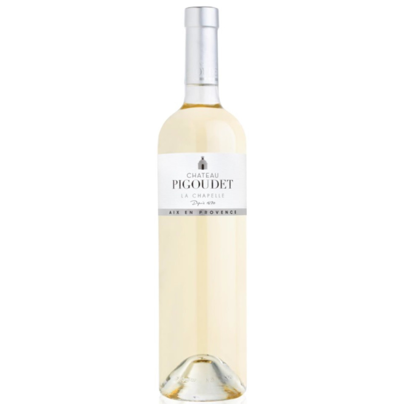 C D'Aix-en-Provence AOC Pigoudet La Chapelle Blanc 2018 - Vin Blanc d'Exception