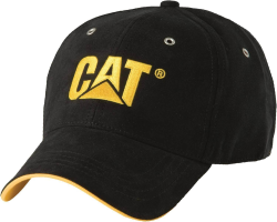 Casquette de travail noire Caterpillar - Confort et style