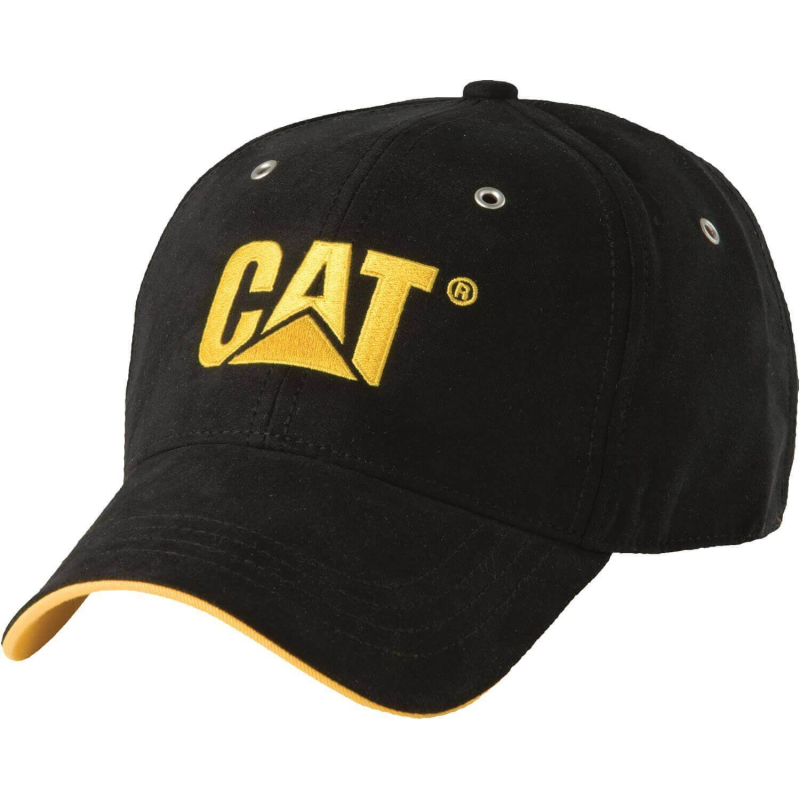 Casquette de travail noire Caterpillar - Confort et style