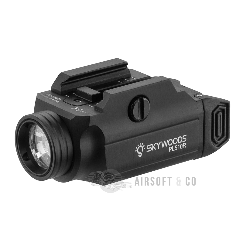 SKYWOODS TACTICAL Lampe Tactique TYPHON 510 Lumens - Équipement Sportif