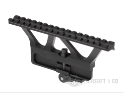 Base de montage slide METAL AK Series (Noir) - Équipement Sportif