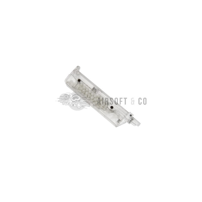 TACTICAL OPS BB Loader 90 billes transparent - Équipement Sportif