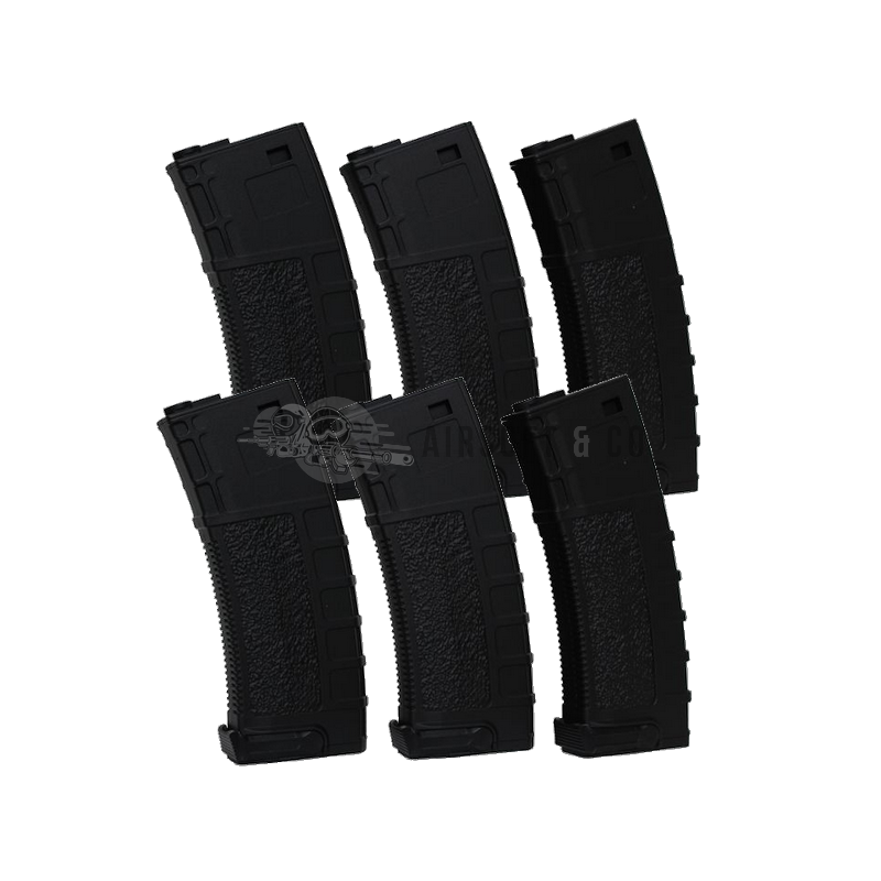 Pack 6 chargeurs Mid-cap - Équipement Sportif de qualité