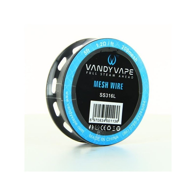 Mesh Wire SS316L 200 MESH - Vandy Vape | Haute qualité pour vapoteurs